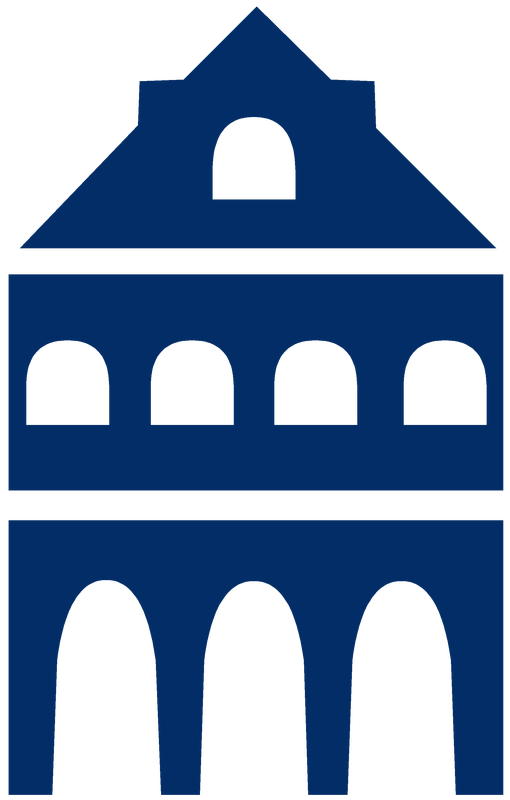 Bildzeichen Altes Rathaus in Blau